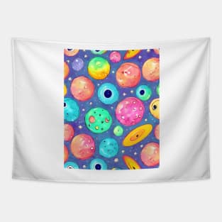 Ice Cream Planets Tapestry