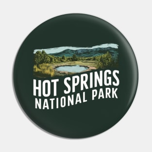 Hot Springs National Park Arkansas Pin