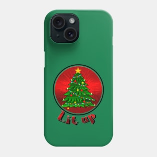 Little tree lit up Phone Case