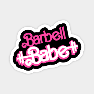 Barbell Babe | Double Sided Magnet