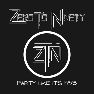 ZTN Party Like It's 1995 - White T-Shirt