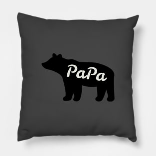 Papa Bear Matching Family Pillow
