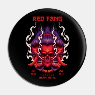 red fang Pin