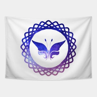 Galaxy butterfly Tapestry