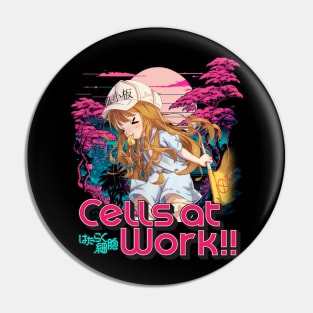 Classic Art Platelet Japanese Anime Pin