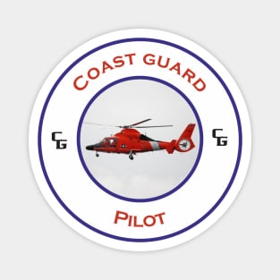 Pilot - US Coastguard search and rescue Helicopter -  Dolphin Magnet