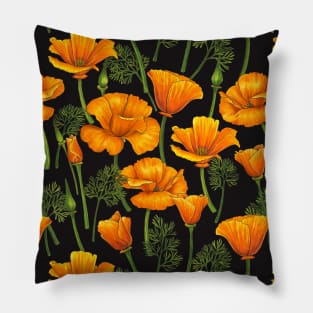 California poppies 2 Pillow