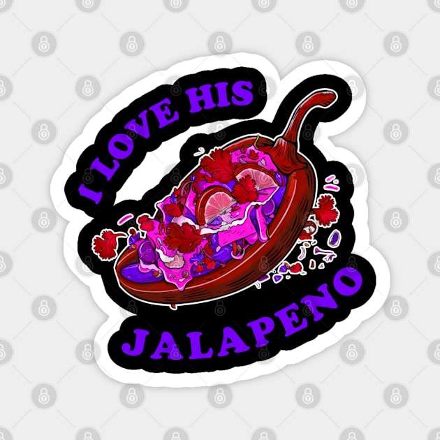 I love his jalapeno Magnet by Qrstore