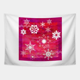 Snowflakes Tapestry