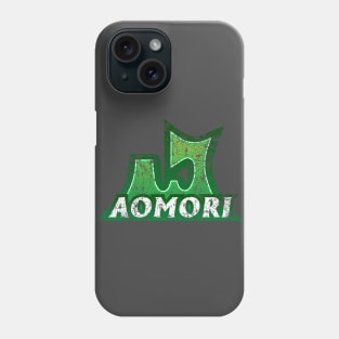 Aomori Prefecture Japanese Symbol Distressed Phone Case