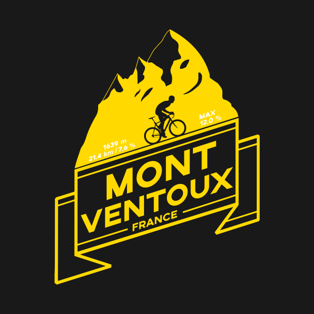 Mont Ventoux, Road Cycling Climb by Dreamy Panda Designs