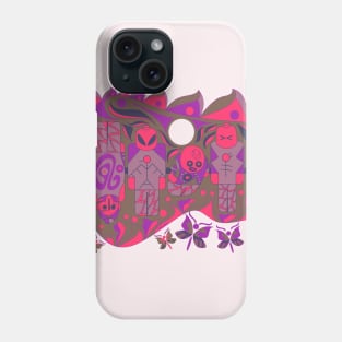 alien brick by design in maya pattern ecopop Phone Case