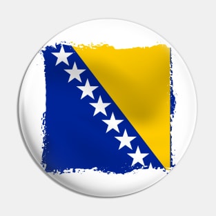 Bosnian Artwork Pin