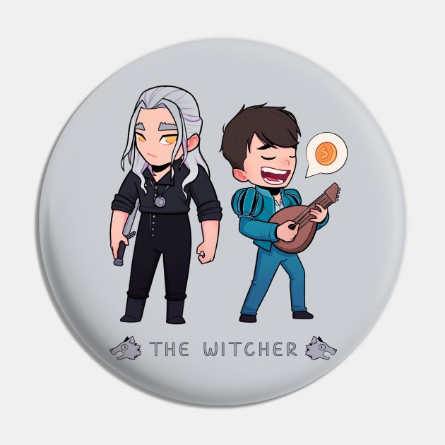 Toss A Coin To Your Witcher Pin by Susto