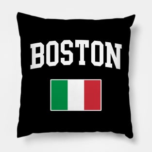 Boston Italian Flag Italia Italiano Italy Pillow