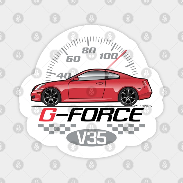 G-Force V35 Red Magnet by JRCustoms44