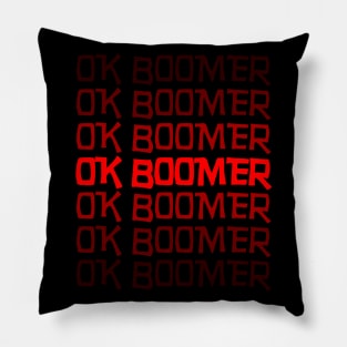 Ok Boomer Pillow