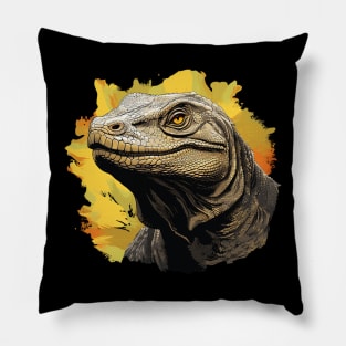 komodo dragon Pillow