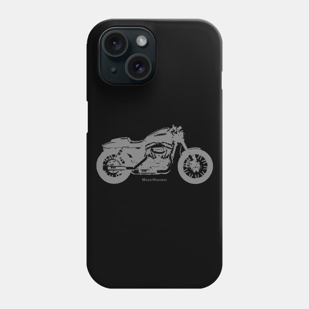 Harley Roadster 18, shadow Phone Case by MessyHighway