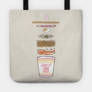 Instant noodles Tote