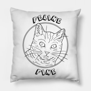 Feline Fine Pillow