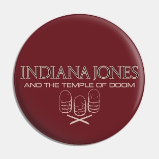 Indiana Jones and the Temple of Doom Title Pin