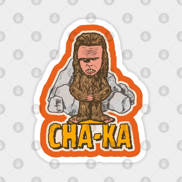 Cha-Ka Pakuni Magnet by darklordpug