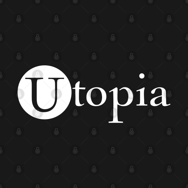 Utopia Merch Utopia Logo by Thomas-Mc