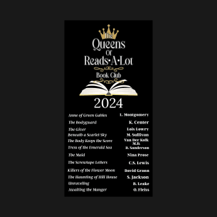 2024 reading list sticker and magnet T-Shirt