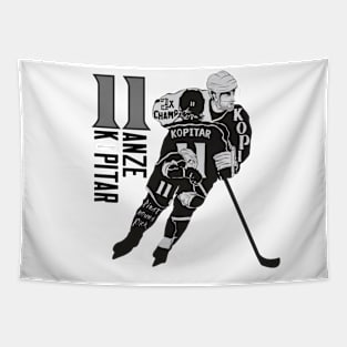 Anze Kopitar Los Angles Mix Tapestry