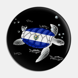 El Salvador Turtle Pin