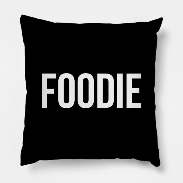 Foodie Pillow by lorocoart