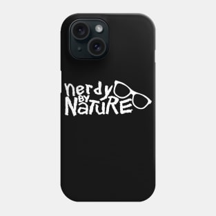 Nerdy - White Phone Case