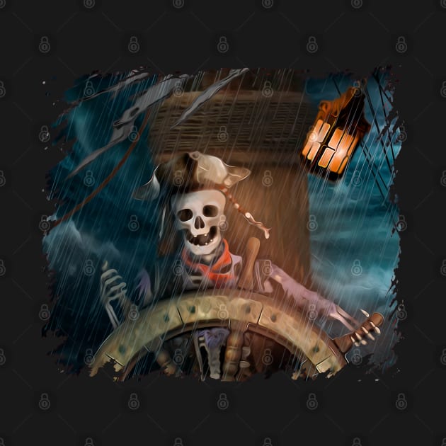 Pirate Skeleton No Text by SafSafStore