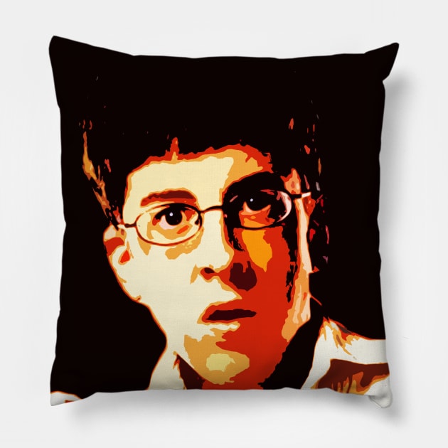 Christopher Mintz-Plasse Pillow by oryan80