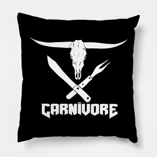 carnivore Pillow by PickledGenius