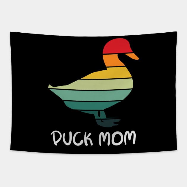 Duck mom Happy mother's day Tapestry by little.tunny