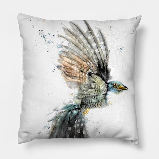 Cuckoo Pillow by RusticaArt