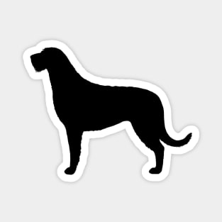 Irish Wolfhound Silhouette Magnet