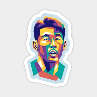 son heung min wpap Magnet