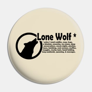 Lone Wolf * Pin