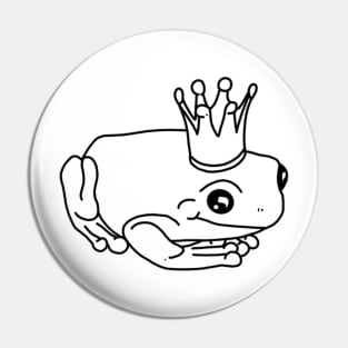 Royal Frog Pin