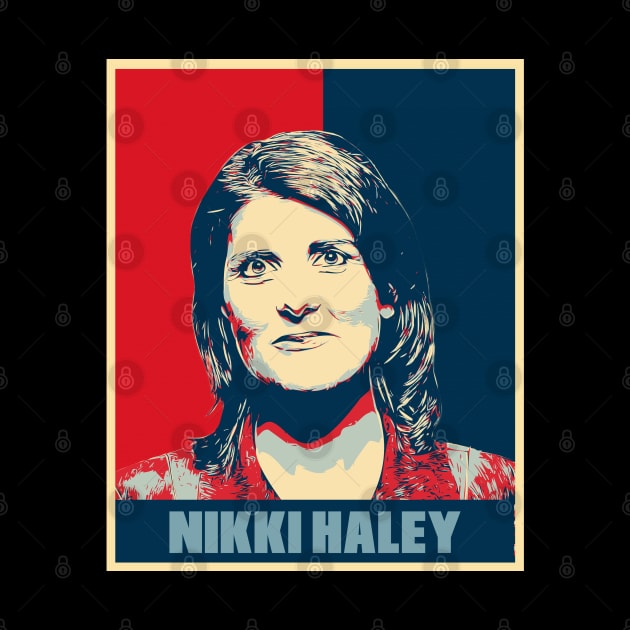 Nikki Haley Hope Poster Art by Odd Even