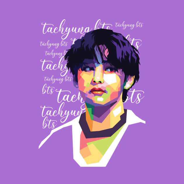 BTS Taehyung BTS V by Danwpap2