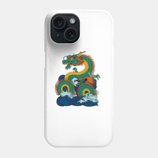 Japanese sea god Ryujin Phone Case