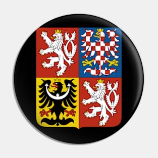 Czech Republic Coat Of Arms Pin