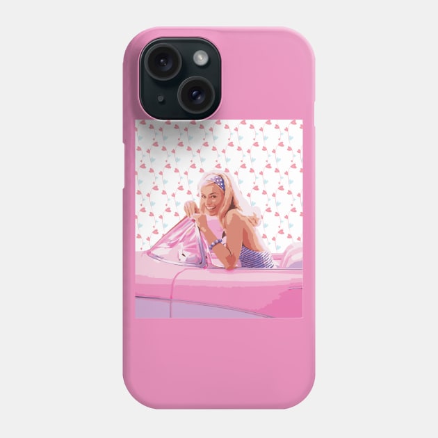 Barbie Phone Case by Saladin