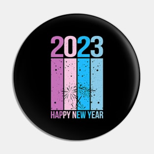 Happy New Year 2023 Pin