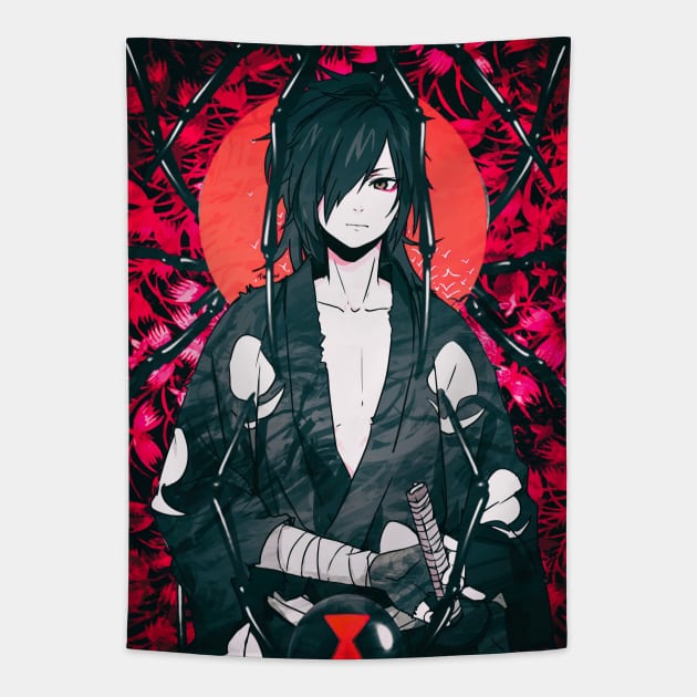 Dororo ronin samurai Tapestry by syanart