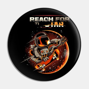 reach for the star Pin